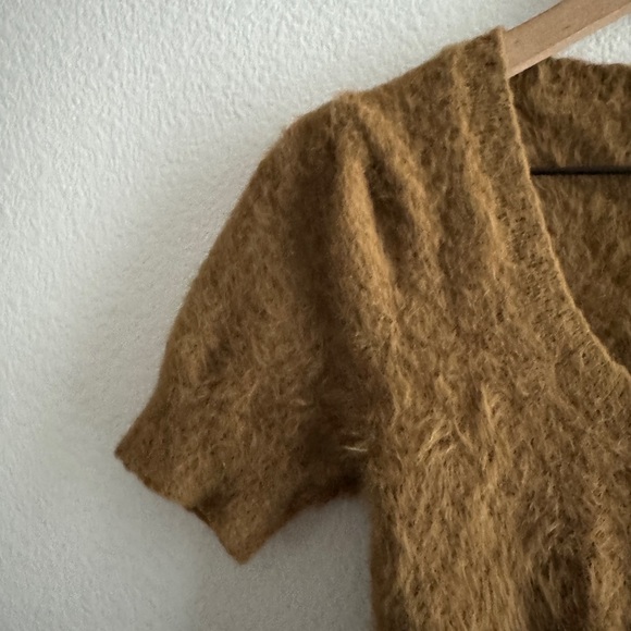 Ronny Kobo Brown Fuzzy Shirt - Picture 4 of 6